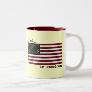 ICH BIN eine amerikanische Tasse