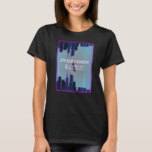 Ich bin eine andere ästhetische Vaporwave der 90er T-Shirt