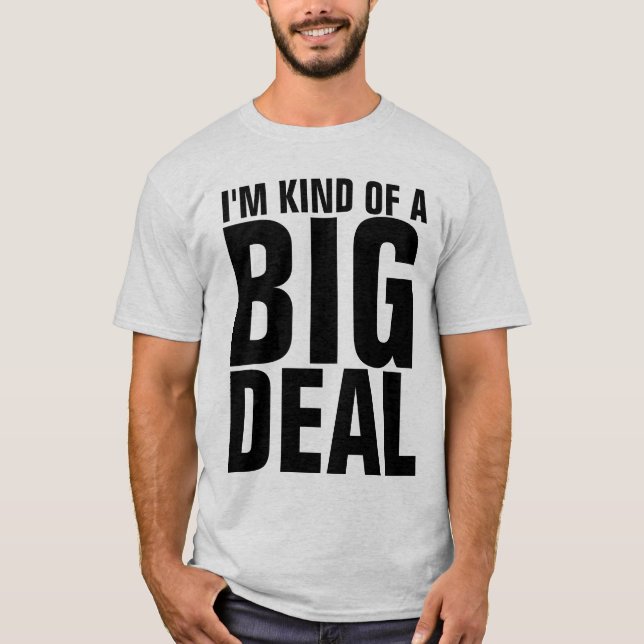 ICH BIN EINE ART GROSSER T - Shirt (Vorderseite)