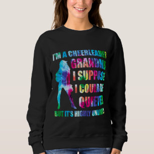 Ich bin eine Cheerleader Oma Cheer Mama, für die T Sweatshirt