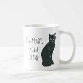 Ich bin eine Dame, keine Landstreicher-Tasse - für Kaffeetasse