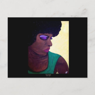 Ich bin eine Dame - Sunshine Postkarte