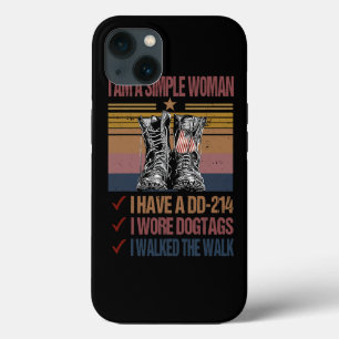 Ich bin eine einfache Frau, die ich zwei mal vier Case-Mate iPhone Hülle