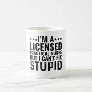 ICH BIN EINE examinierte Pflegefachfrau, aber ich  Kaffeetasse