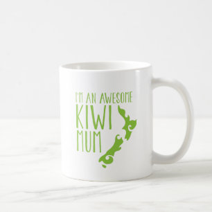 Ich bin eine fantastische KIWI-MAMA Neuseeland Tasse