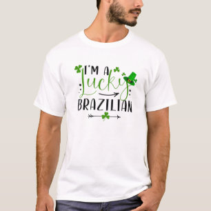 Ich bin eine glückliche brasilianische Funny Match T-Shirt