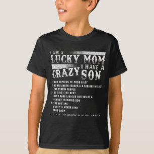 Ich bin eine glückliche Mama habe ich eine verrück T-Shirt