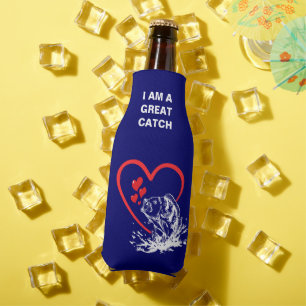 ICH BIN EINE GROSSE FANGmonogramm-Liebe Flaschenkühler