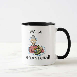 Ich bin eine Großmutter-Großmutter und ein Baby Tasse