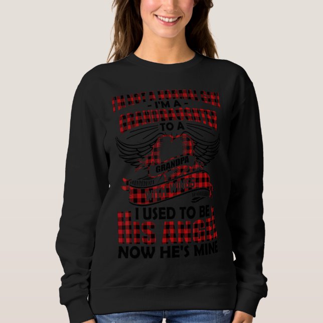 Ich bin eine Großtochter eines Großvaters, der Flü Sweatshirt (Vorderseite)
