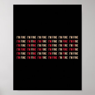 Ich bin eine gute Hilfe Depression Psychische Gesu Poster