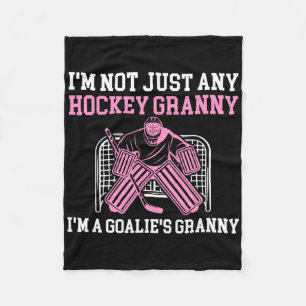 Ich bin eine Hockey-Torhüter-Oma eines Hockey-Torh Fleecedecke