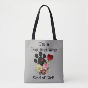 Ich bin eine Hunde-und Wein-Art