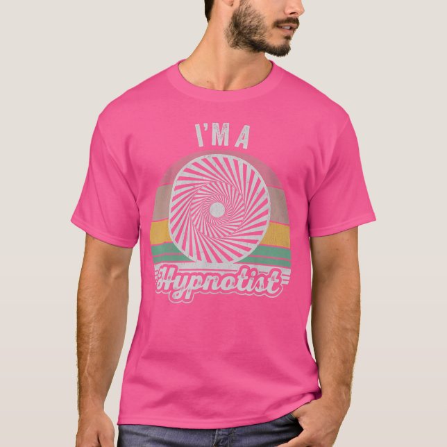 Ich bin eine hypnotistische spirale optische Illus T-Shirt (Vorderseite)