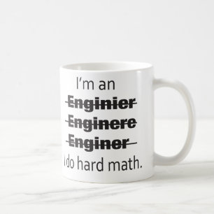 Ich bin eine Ingenieur-Tasse Kaffeetasse