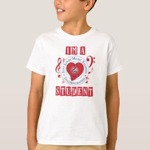 Ich bin eine JLMS Student Hanes ComfortSoft® lang T-Shirt