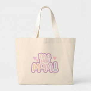 Ich bin eine Junge Mutter, Tshirts und Geschenke Jumbo Stoffbeutel