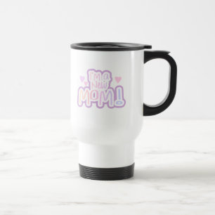 Ich bin eine Junge Mutter, Tshirts und Geschenke Reisebecher
