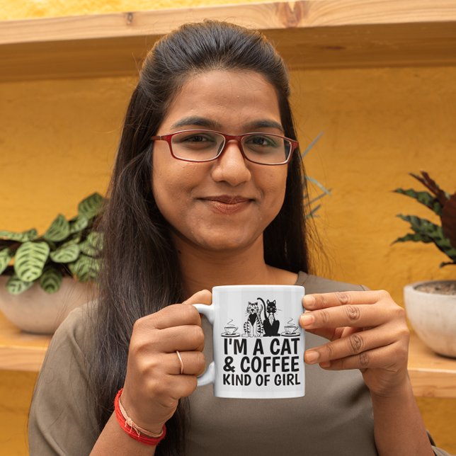 ICH BIN EINE KAFFEE-ART MÄDCHEN, KAFFEE-MUGS KAFFEETASSE (Von Creator hochgeladen)