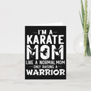 Ich bin eine Karate-Mama wie eine normale Mama, di Karte