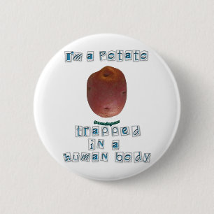Ich bin eine Kartoffel Button