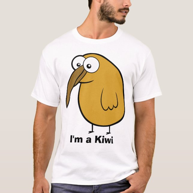 Ich bin eine Kiwi T-Shirt (Vorderseite)