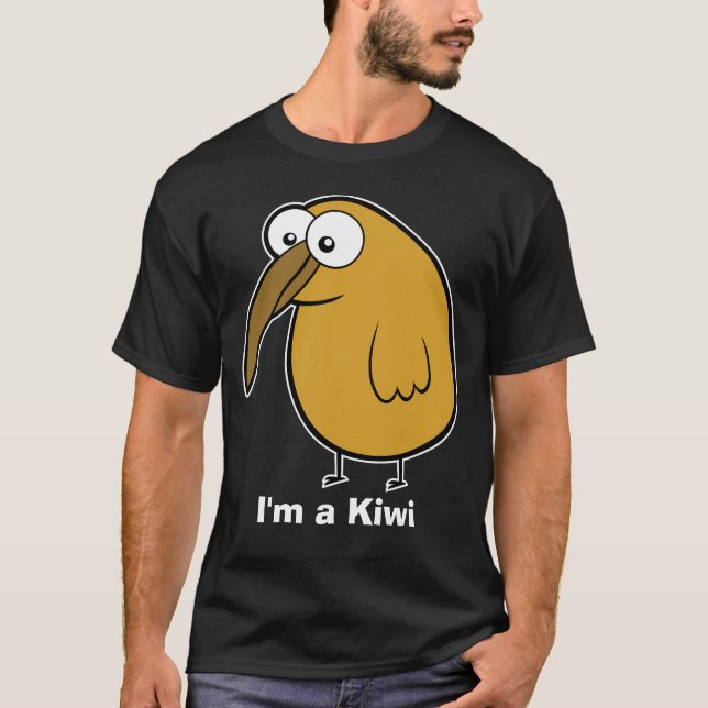 Ich bin eine Kiwi T-Shirt (Vorderseite)