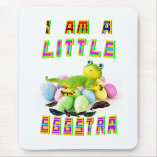 Ich bin eine kleine Eggstra Mousepad