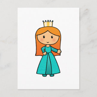 Ich bin eine kleine Prinzessin Postkarte