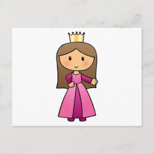 Ich bin eine kleine Prinzessin Postkarte