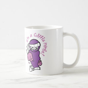 Ich bin eine Kolitis Ninja! Tasse