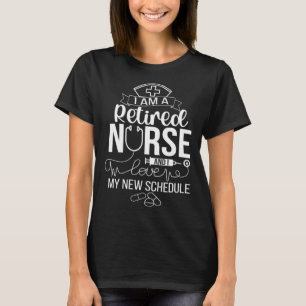 Ich bin eine Krankenschwester, die die Krankenvers T-Shirt