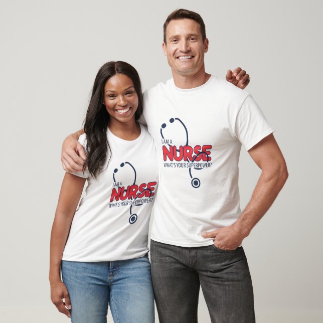 Ich bin eine Krankenschwester T-Shirt (Unisex)