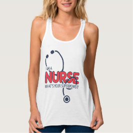 Ich bin eine Krankenschwester Tank Top