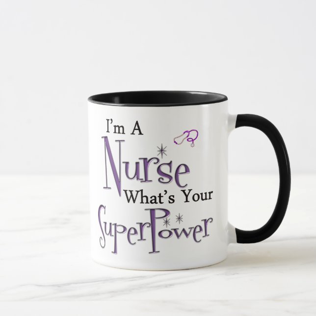 Ich bin eine Krankenschwester Tasse (Rechts)