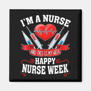 Ich bin eine Krankenschwester und das ist meine Wo Magnet