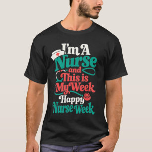 Ich bin eine Krankenschwester und das ist meine Wo T-Shirt