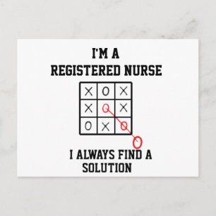 Ich bin eine Krankenschwester und finde immer eine Postkarte