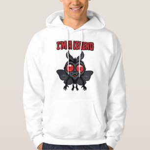 Ich bin eine Legende - Gruseliger süßer Mothman Hoodie