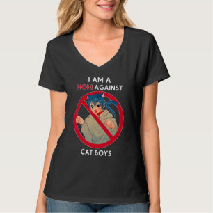 Ich bin eine Mama gegen Katzenjungen T-Shirt