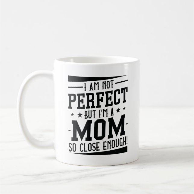 Ich bin eine Mama Kaffeetasse (Links)