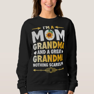Ich bin eine Mama Oma Großartiges, was mich Mütter Sweatshirt