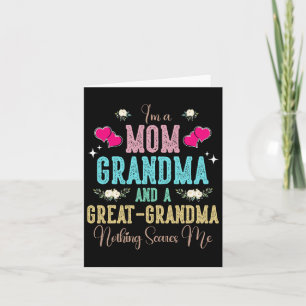 Ich bin eine Mama-Oma und ein großer Muttertag für Karte