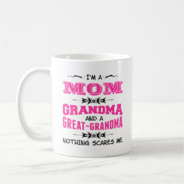 Ich bin eine Mama, Oma und ein großes Oma Kaffeetasse