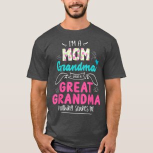 Ich bin eine Mama Oma und Oma Funny Oma T-Shirt