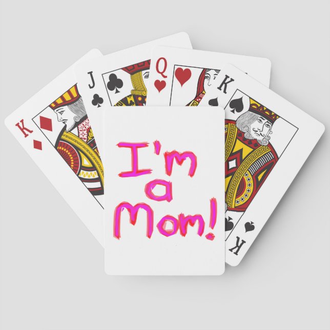 Ich bin eine MAMA! Spielkarten (Rückseite)