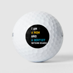 Ich bin eine Mama und ein Zahnarzt, der nichts zu  Golfball