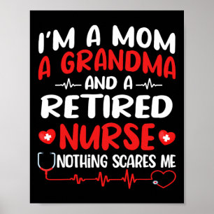Ich bin eine Mama und Oma und eine wiedergeborene Poster