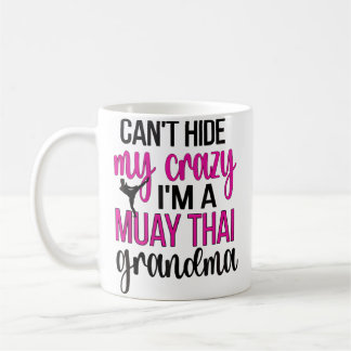 ICH BIN EINE MUAY THAI OMA MUAY THAI GROSSMUTTER KAFFEETASSE