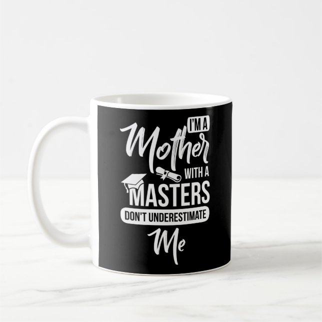 Ich bin eine Mutter mit einem Meister, die mich ni Kaffeetasse (Links)